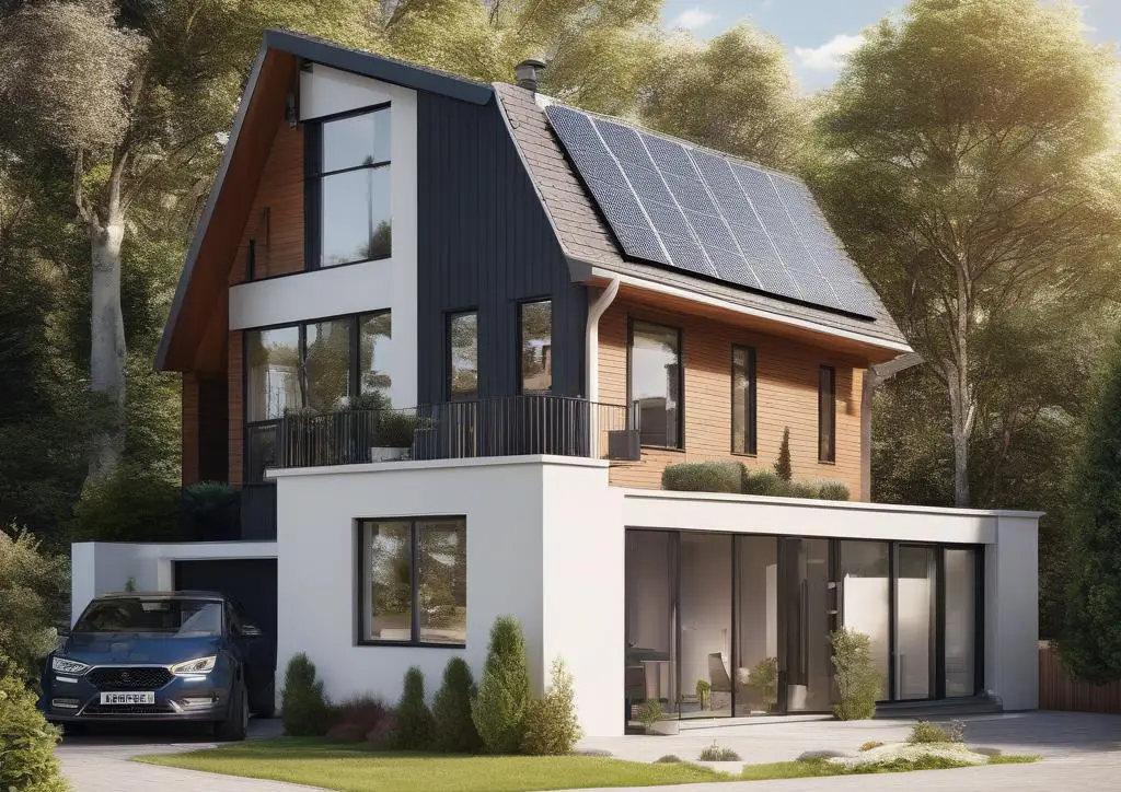 Huis met thuisbatterij